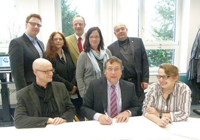 Das Umweltmanagement-Team bei der Revalidierung 2012