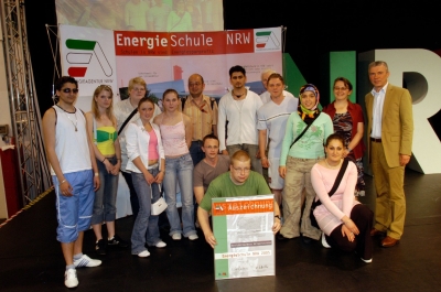 stolze Trger der EnergieSchule NRW 2005