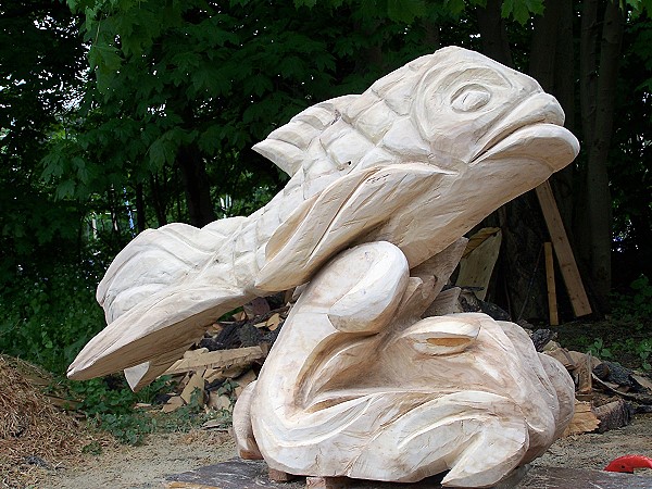 Fisch-Skulptur